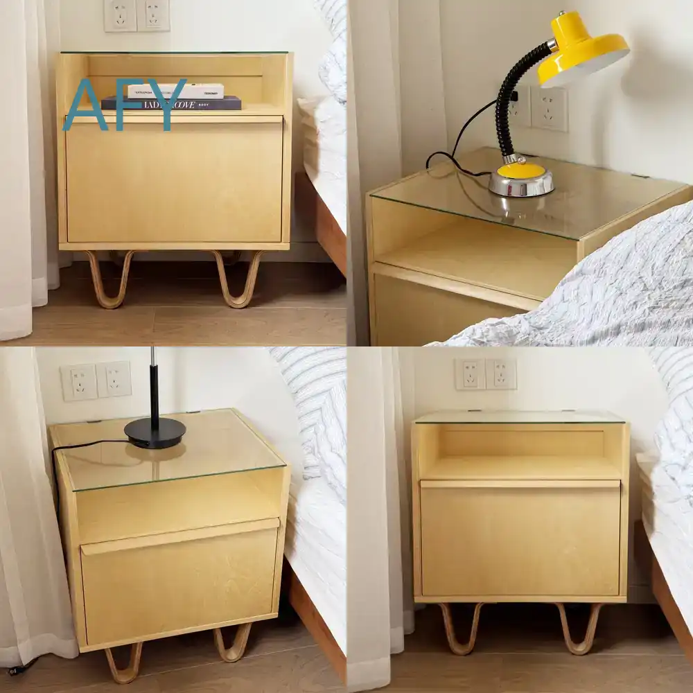 Muji Home Storage - Прикроватная тумбочка в средневековом стиле из